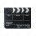 Film Clapboard with White Sticks CBP-FCB II (Take Action)